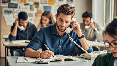Chinese Conversation: How to answer a phone call?