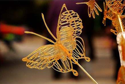糖画(tánghuà) for butterfly