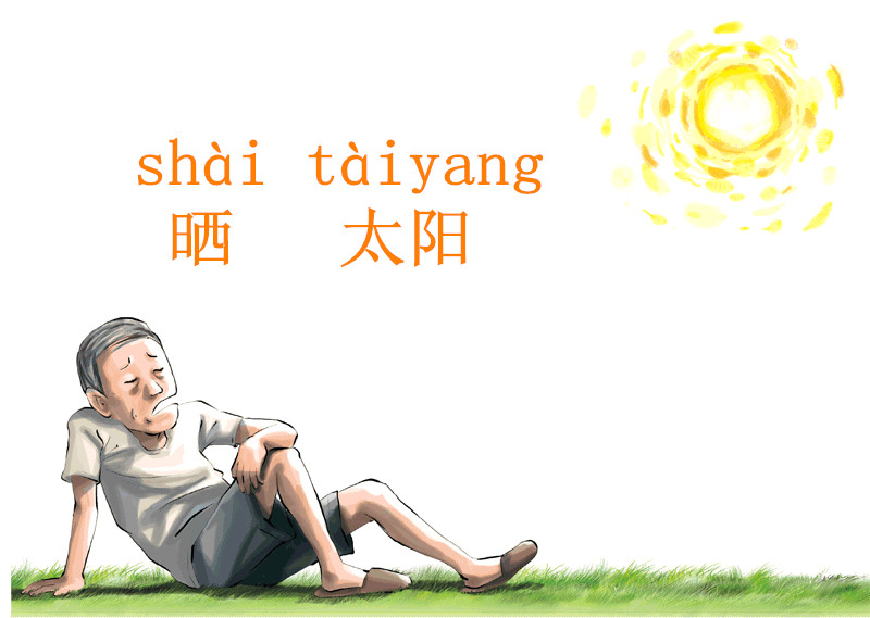 Learn Popular Chinese Expressions: 晒(shài) to show/share 