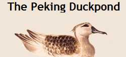 Peking Duck's Duck 
Pond on Chinalyst - the English China blogs community