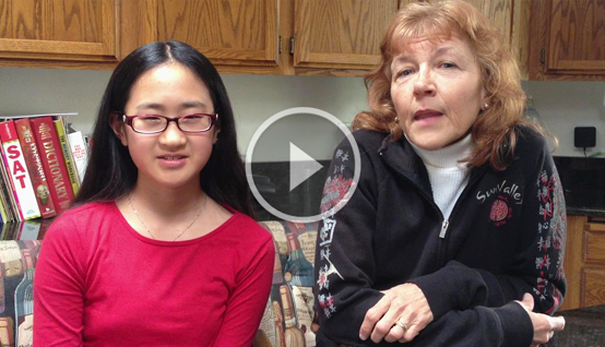 Ruiy and Wenting-an adoptive family are sharing their Chinese learning experiences